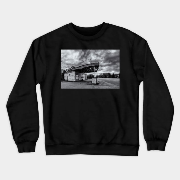 Old Auto Garage in Ellershouse, Nova Scotia Crewneck Sweatshirt by kenmo